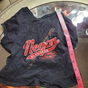 Loot Crate exclusive Walking Dead Negan's Sluggers dog shirt